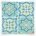 SERVILLETAS- Tiles Green