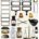 Papel para scrapbooking. A4, "Herbario"