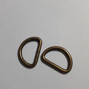 Anillas bronce 2,5cm. 2unid