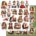 Doble Hoja 30x30 Merry Christmas kids