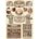 Die-Cuts de Madera Coffee & Chocolate Stamperia