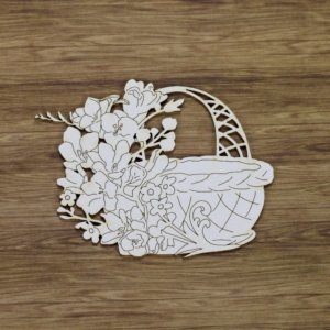 CESTA DE FLORES