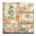 SET 12 PAPELES 8X8" CIAO BELLA "CORAL REEF"