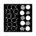 STENCIL Stamperia 18x18cm THE NUTCRACKER PUNTOS DE DOBLE TEXTURA