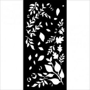 STENCIL Stamperia 12x25cm Dewdrops Big Leaves