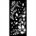 STENCIL Stamperia 12x25cm Dewdrops Big Leaves
