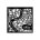 STENCIL Stamperia 12x12 cm ART OF TRAVELLING MAP
