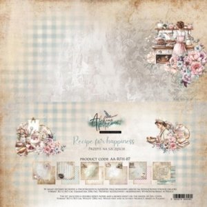Recipe for Happiness - Paper Set 20x20