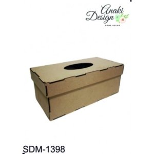 Caja pañuelos con tapa
