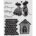 STENCIL Stamperia 20x25cm Family House and Mice