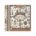 Transfer Rub On STAMPERIA 15x15 Gardens of Time