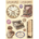 SILUETA DE MADERA DE COLORES QUIET DAYS A5