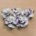 Rosas blanca y lavanda-5cm 5piez